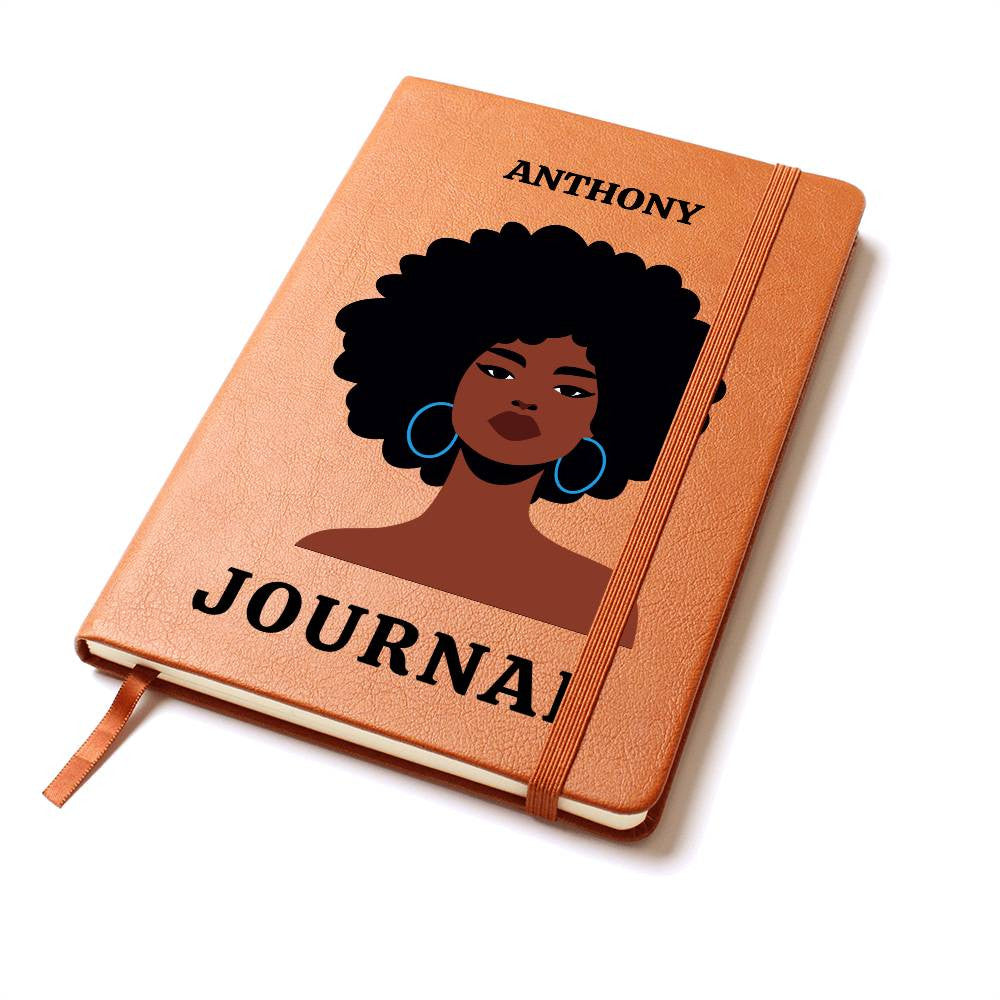 Personalized Leather Journal-Notebook