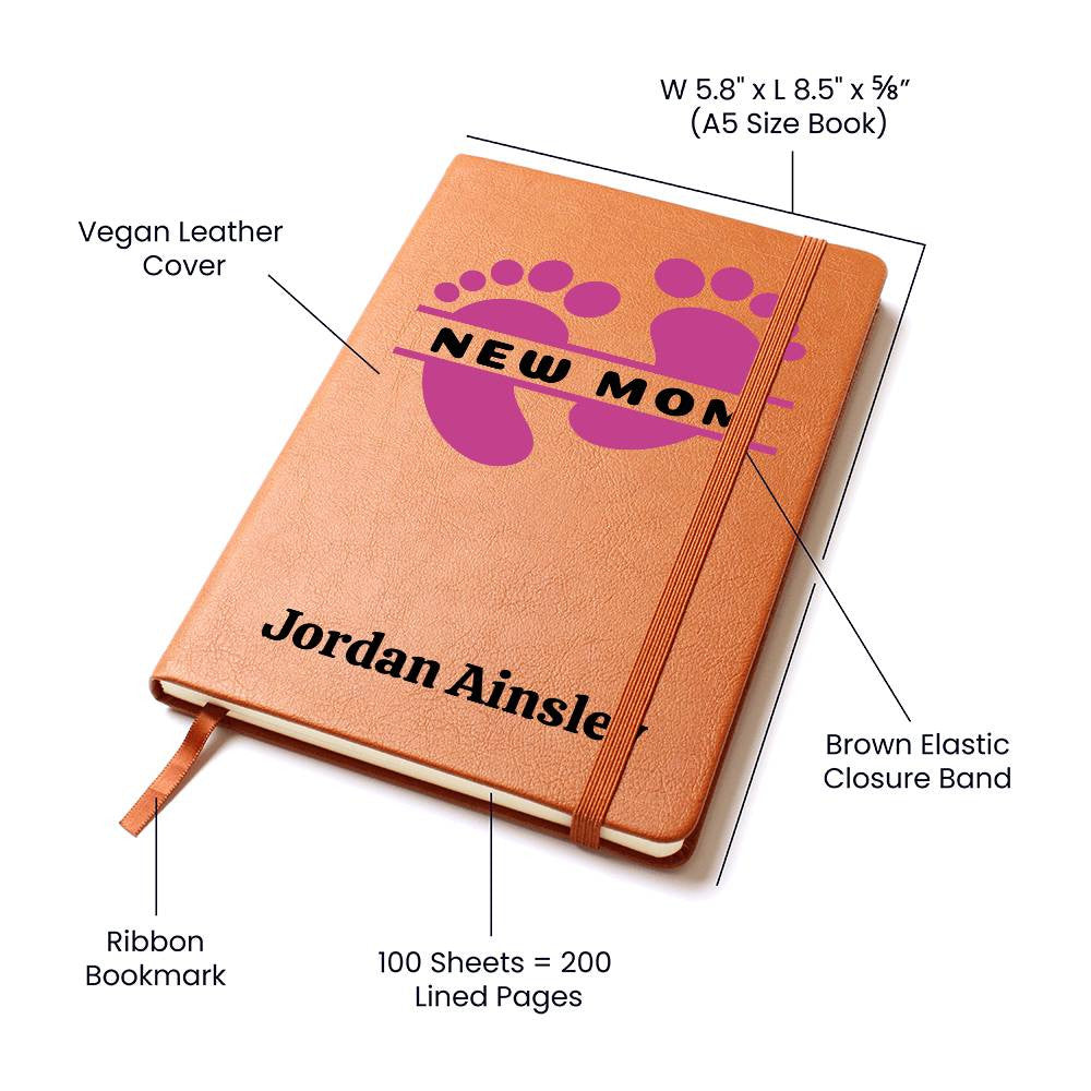 Personalized Leather Journal-Notebook