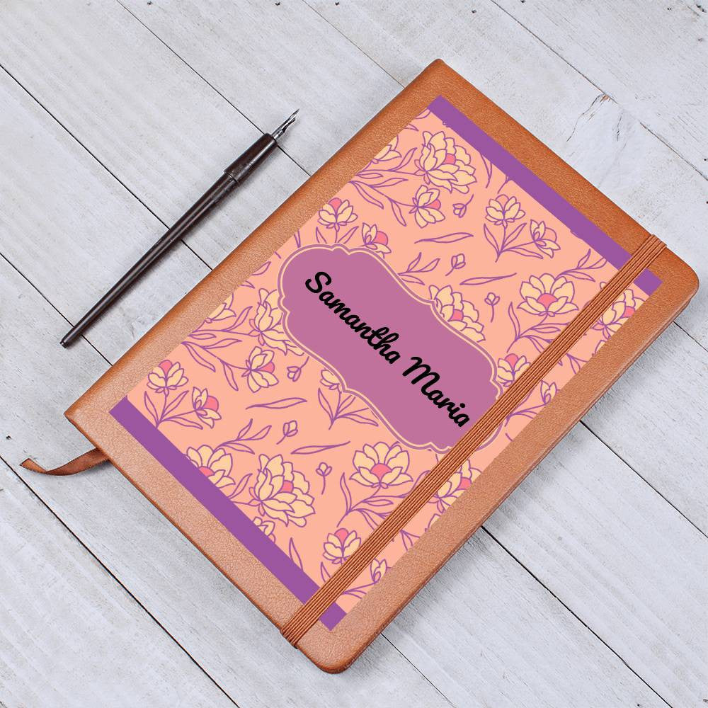 Personalized Leather Journal-Notebook