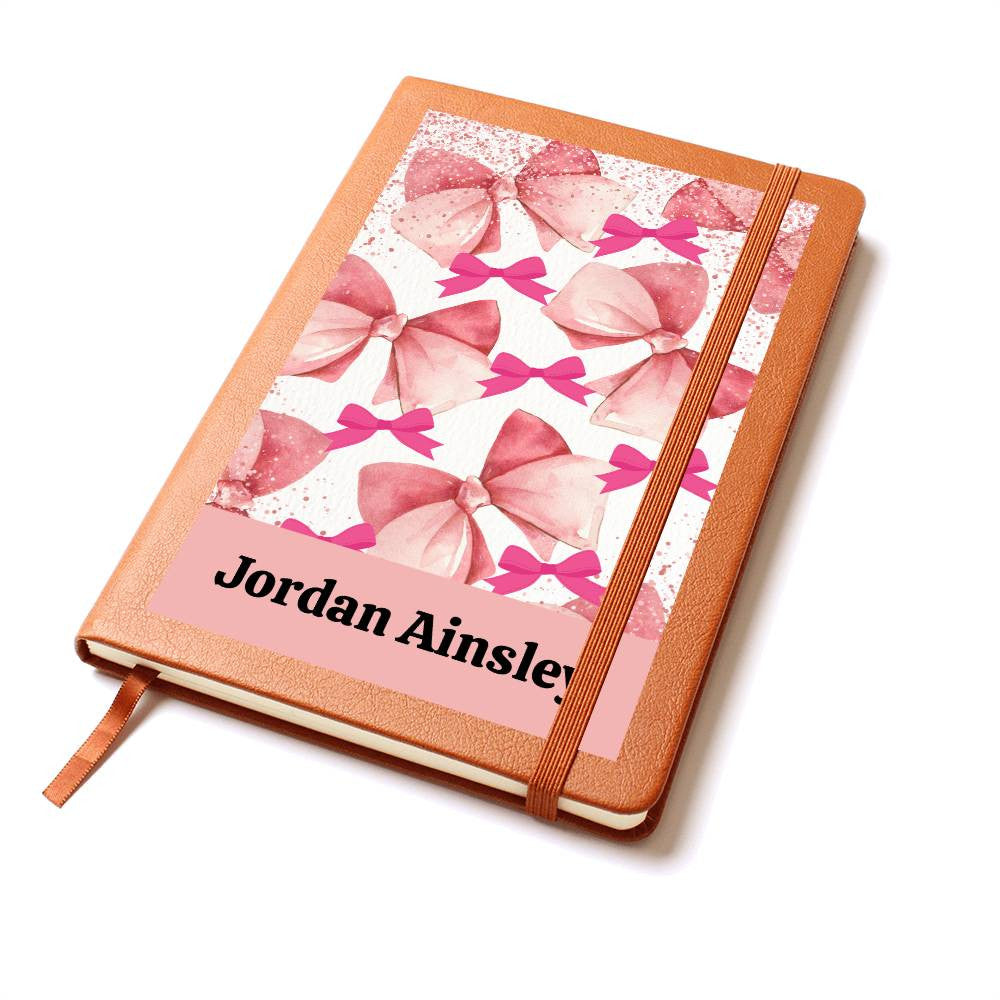 Personalized Leather Journal-Notebook