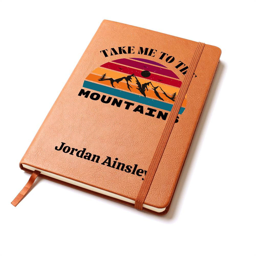 Personalized Leather Journal-Notebook