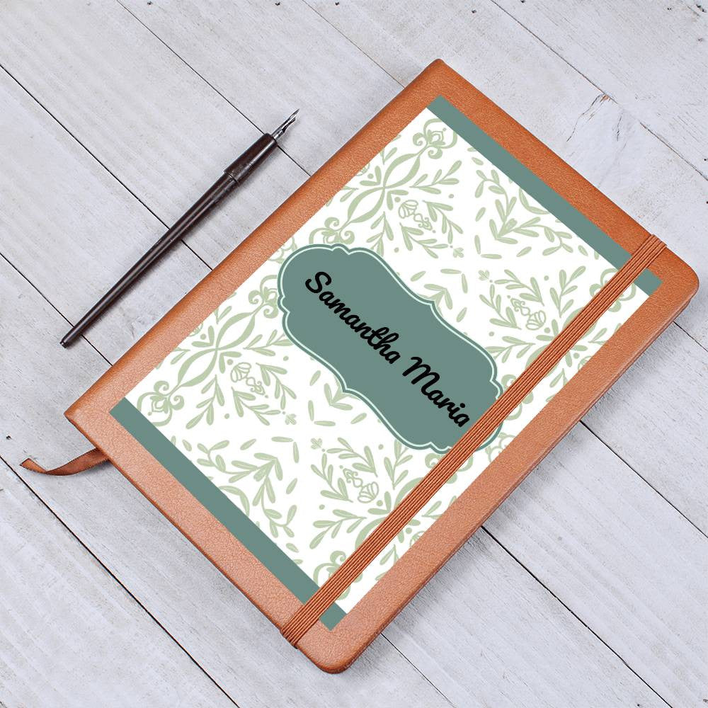 Personalized Leather Journal-Notebook