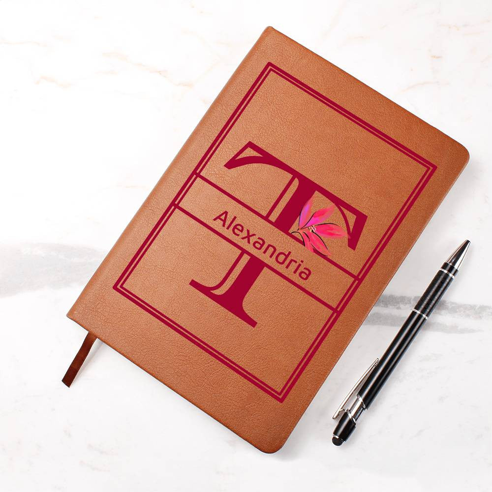 Personalized Leather Journal-Notebook