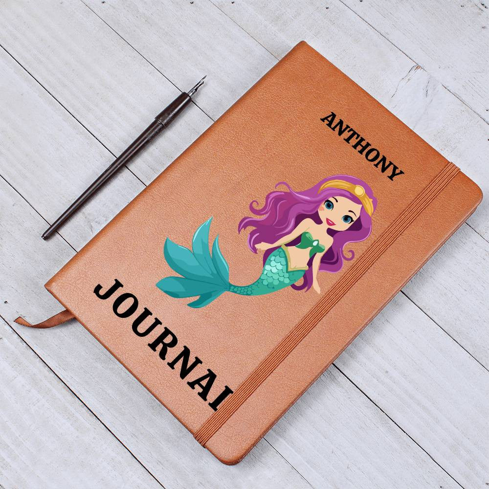 Personalized Leather Journal-Notebook