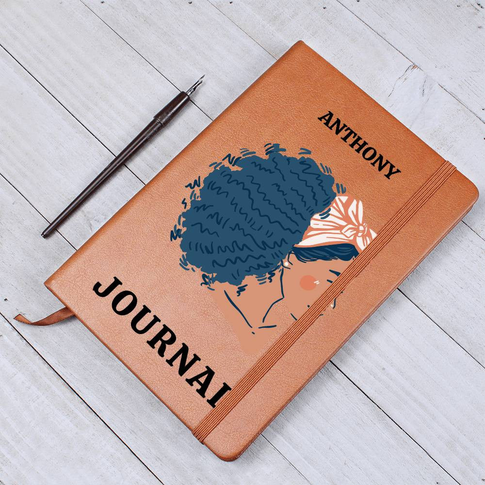 Personalized Leather Journal-Notebook