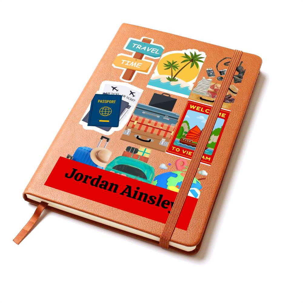 Personalized Leather Journal-Notebook