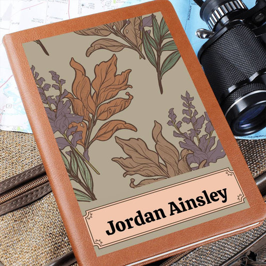 Personalized Leather Journal-Notebook