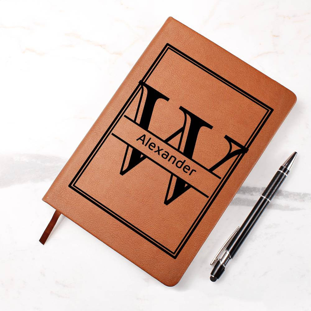 Personalized Leather Journal-Notebook