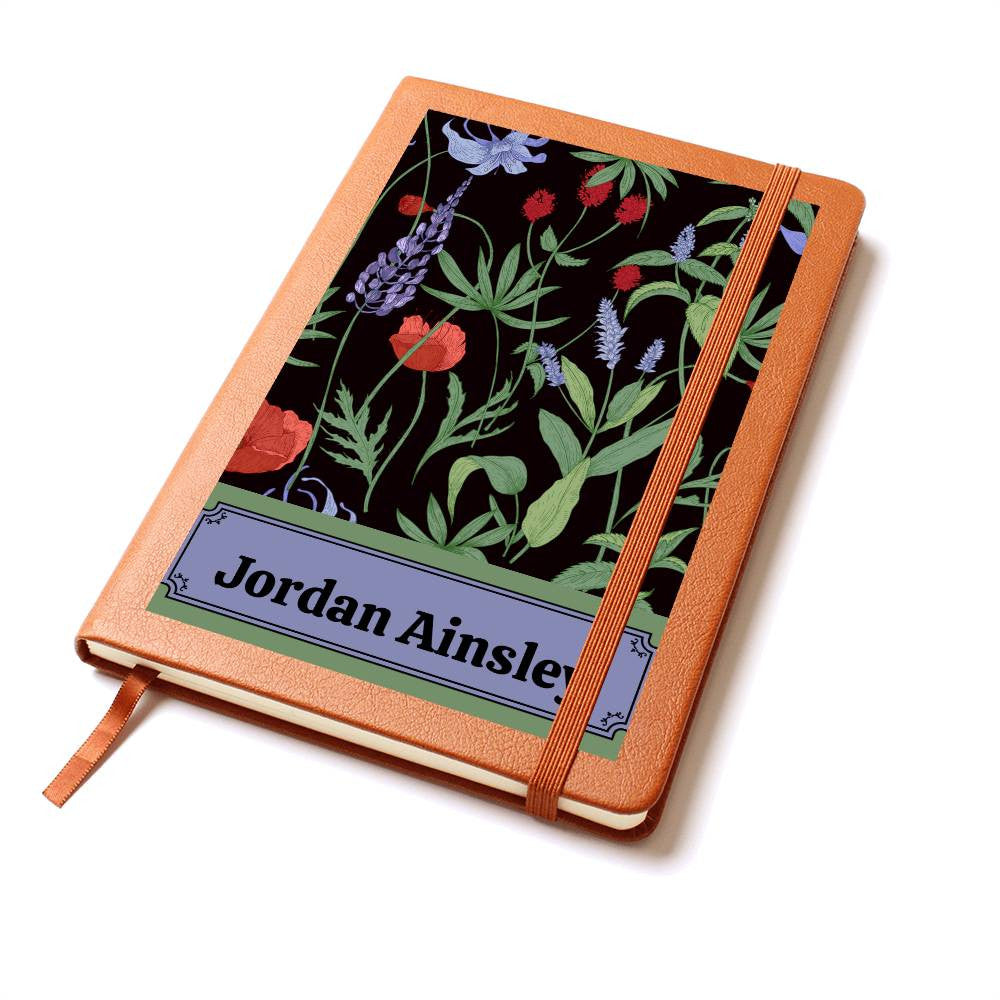 Personalized Leather Journal-Notebook