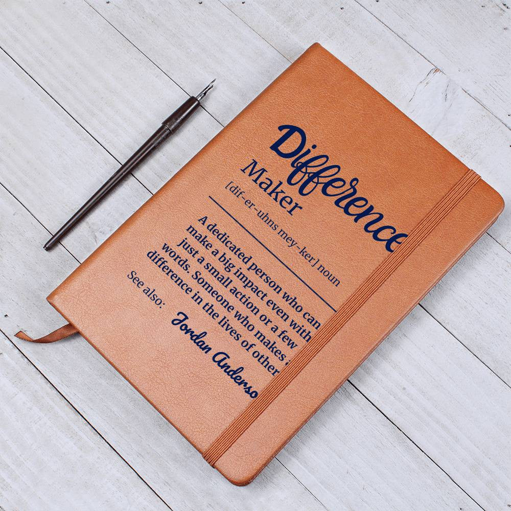 Personalized Leather Journal-Notebook