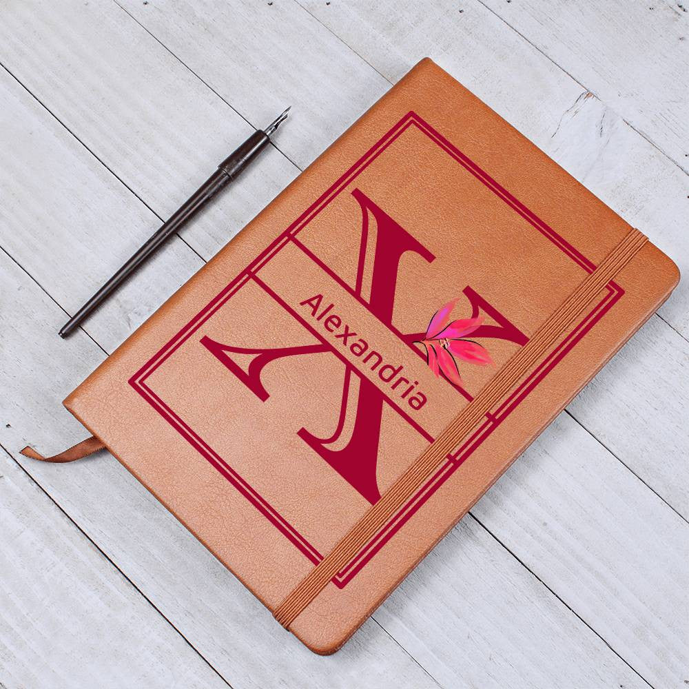 Personalized Leather Journal-Notebook