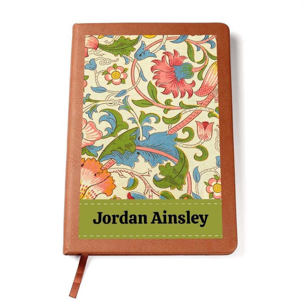 Personalized Leather Journal-Notebook