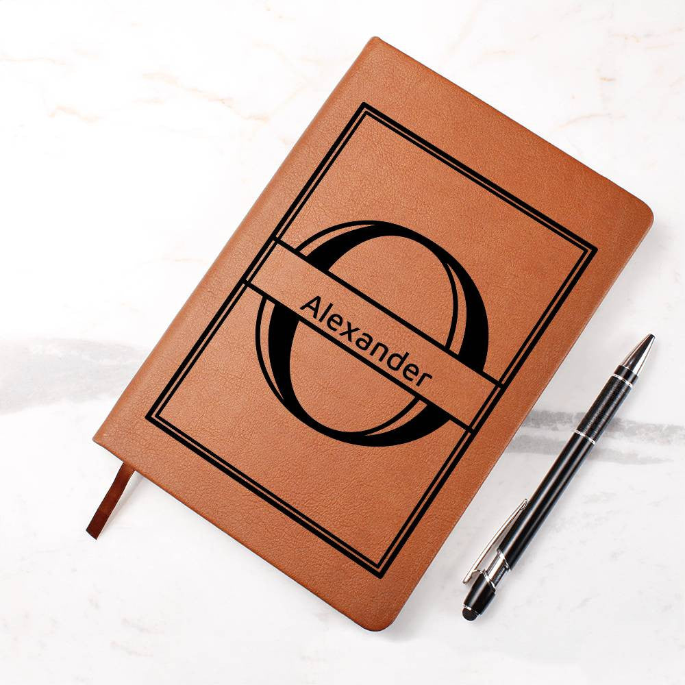 Personalized Leather Journal-Notebook