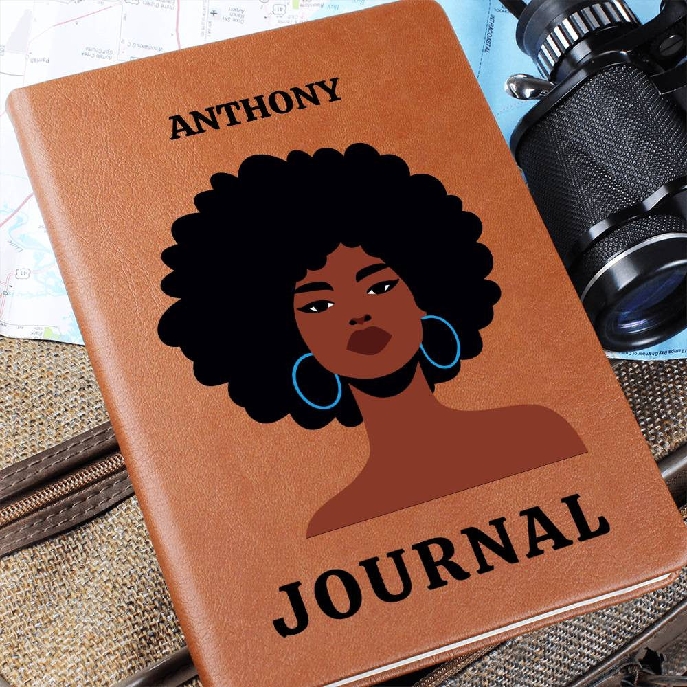 Personalized Leather Journal-Notebook