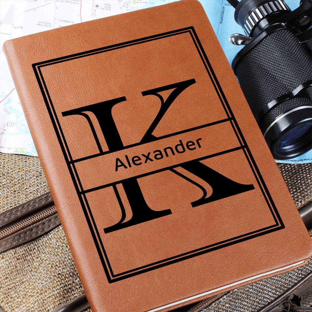 Personalized Leather Journal-Notebook