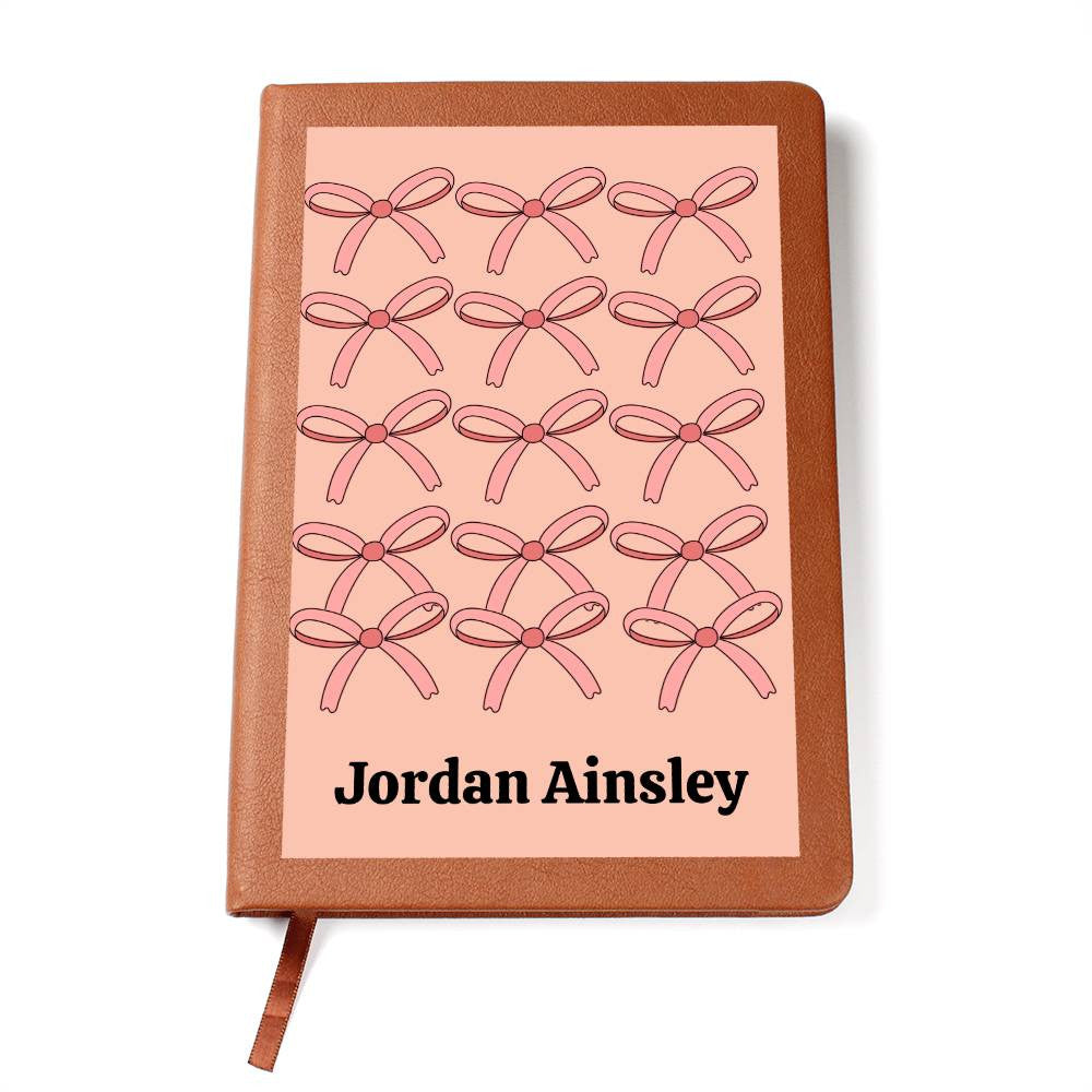 Personalized Leather Journal-Notebook