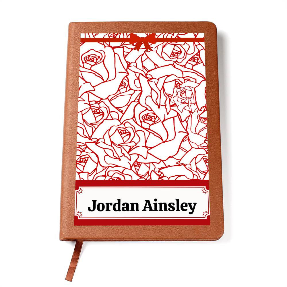 Personalized Leather Journal-Notebook