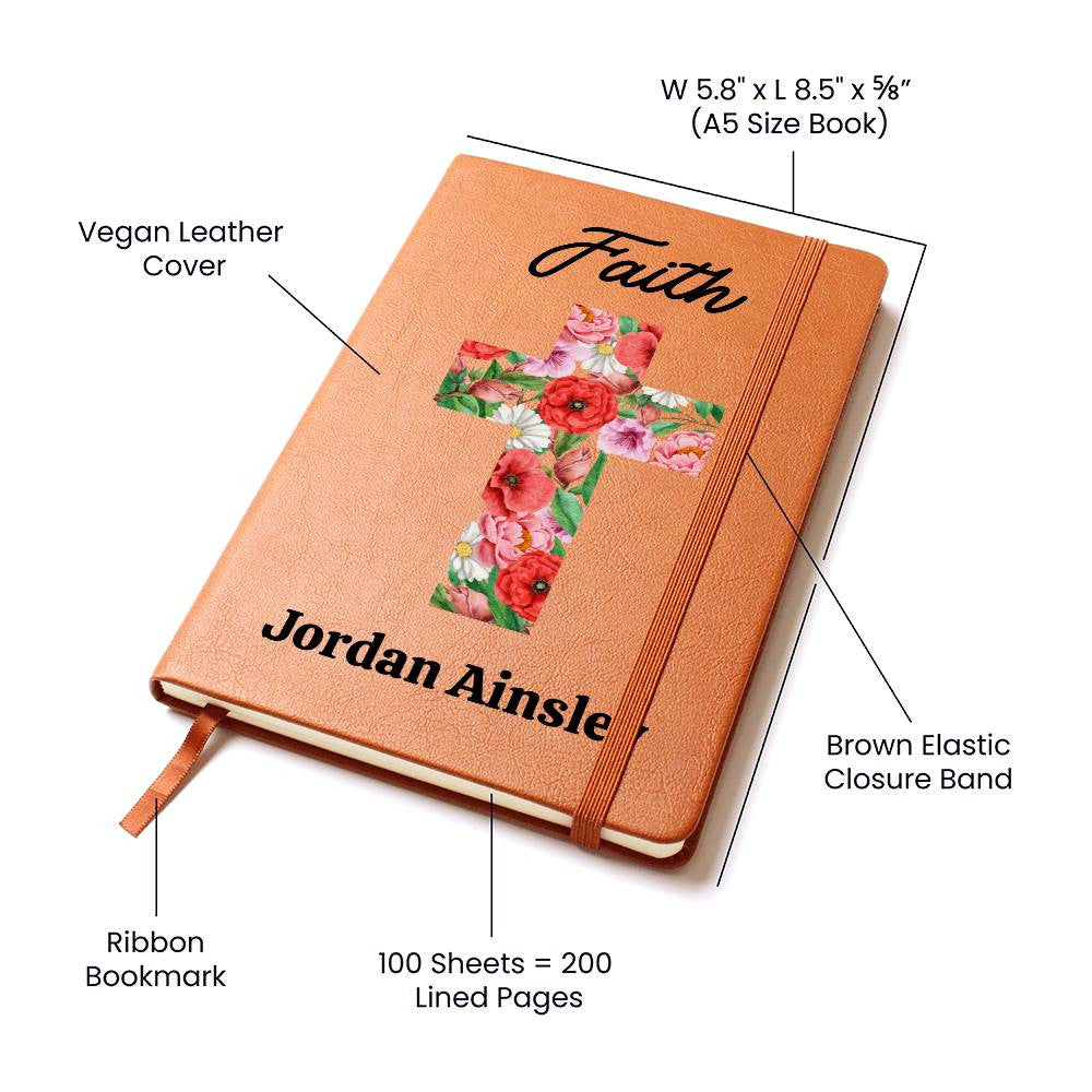 Personalized Leather Journal-Notebook