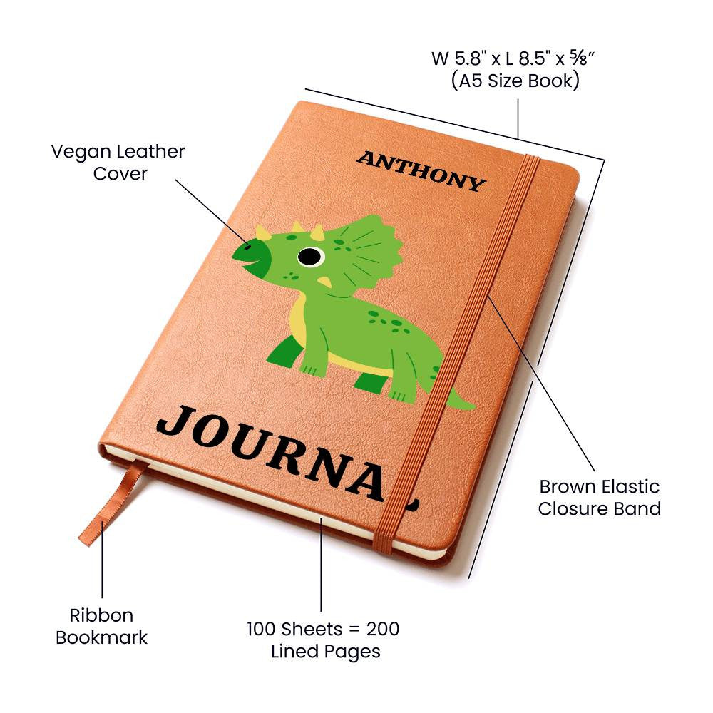 Personalized Leather Journal-Notebook