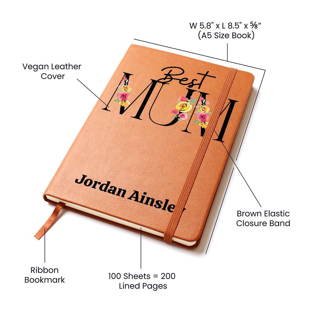 Personalized Leather Journal-Notebook