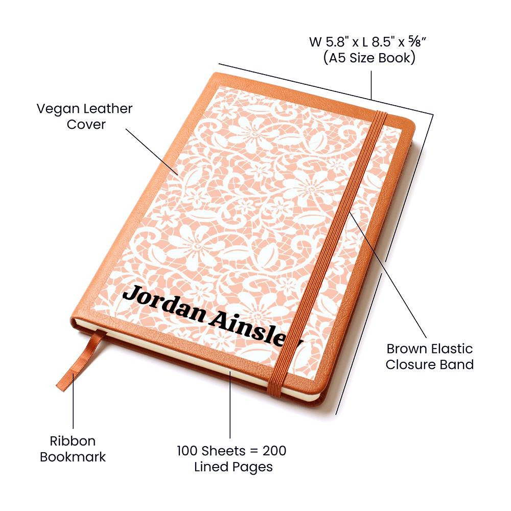 Personalized Leather Journal-Notebook