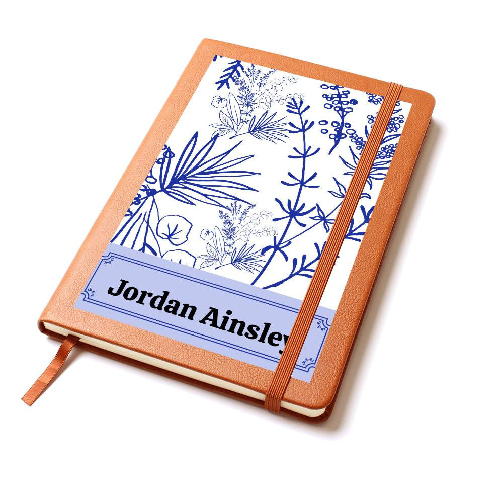 Personalized Leather Journal-Notebook