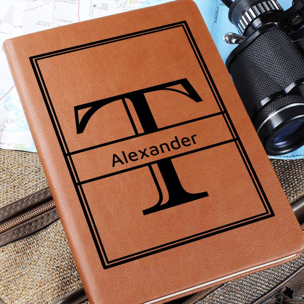 Personalized Leather Journal-Notebook