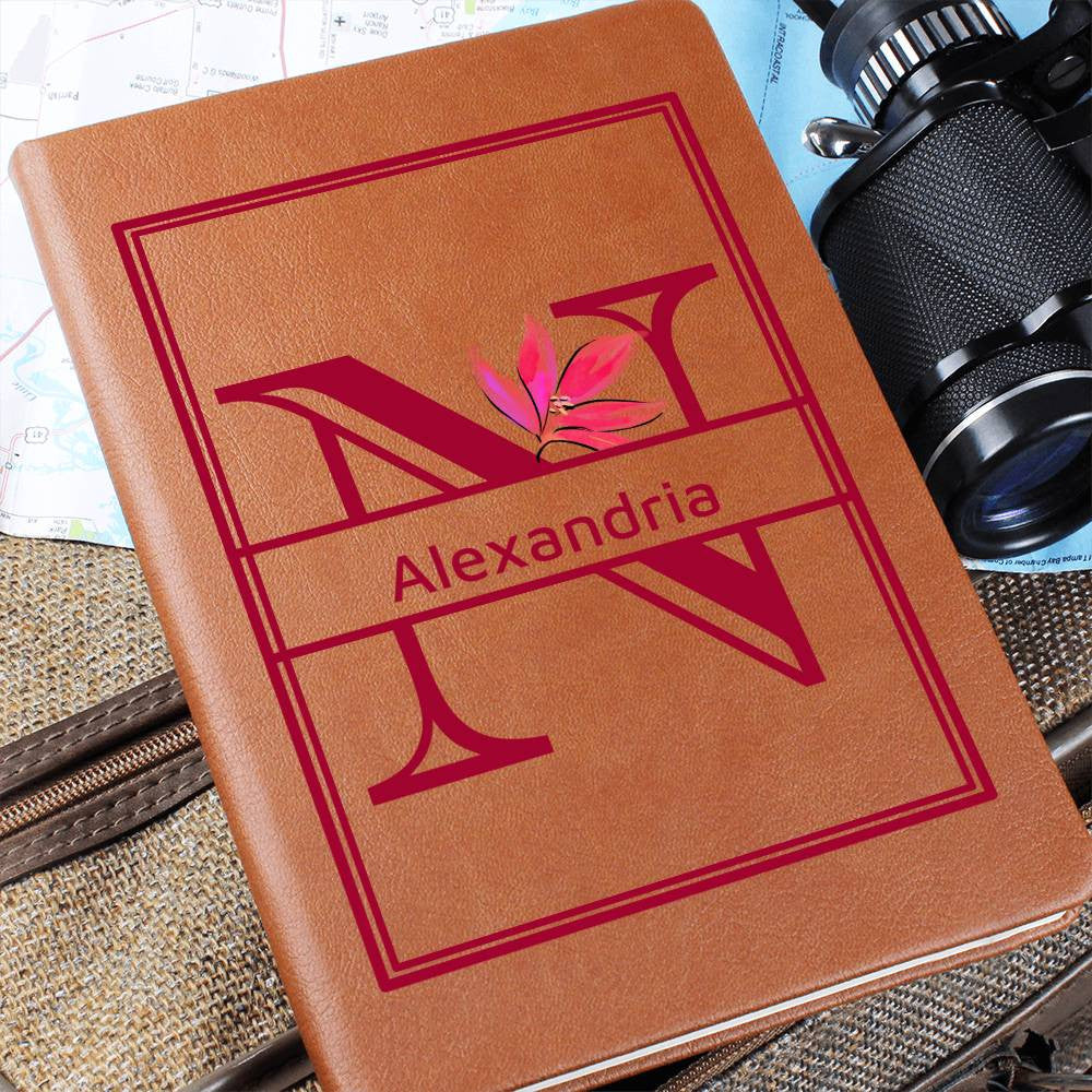 Personalized Leather Journal-Notebook