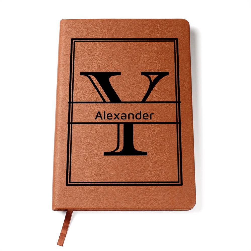 Personalized Leather Journal-Notebook