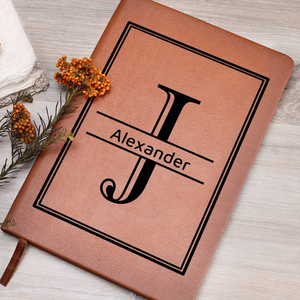 Personalized Leather Journal-Notebook