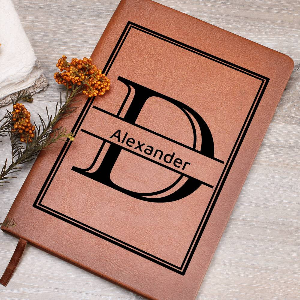 Personalized Leather Journal-Notebook