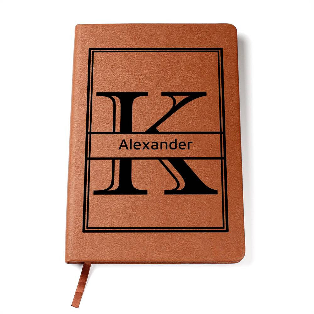 Personalized Leather Journal-Notebook