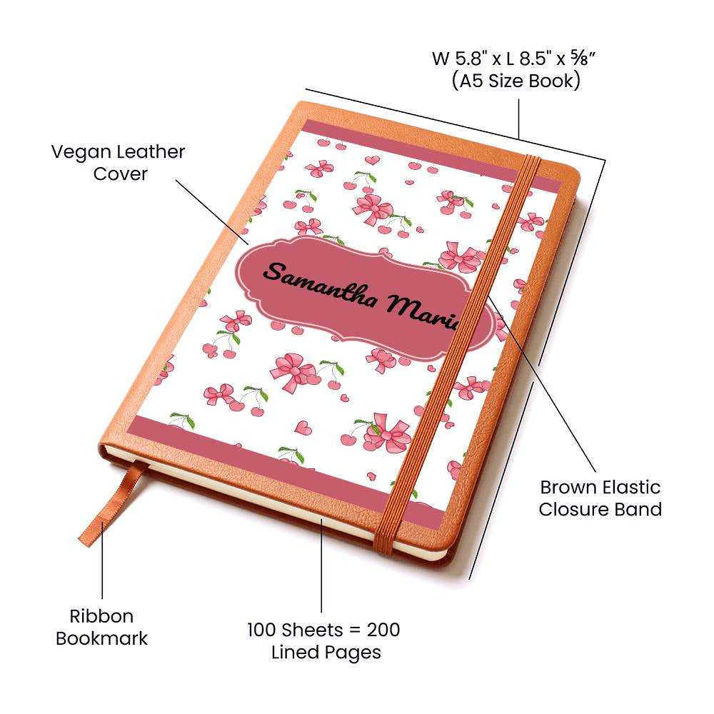 Personalized Leather Journal-Notebook