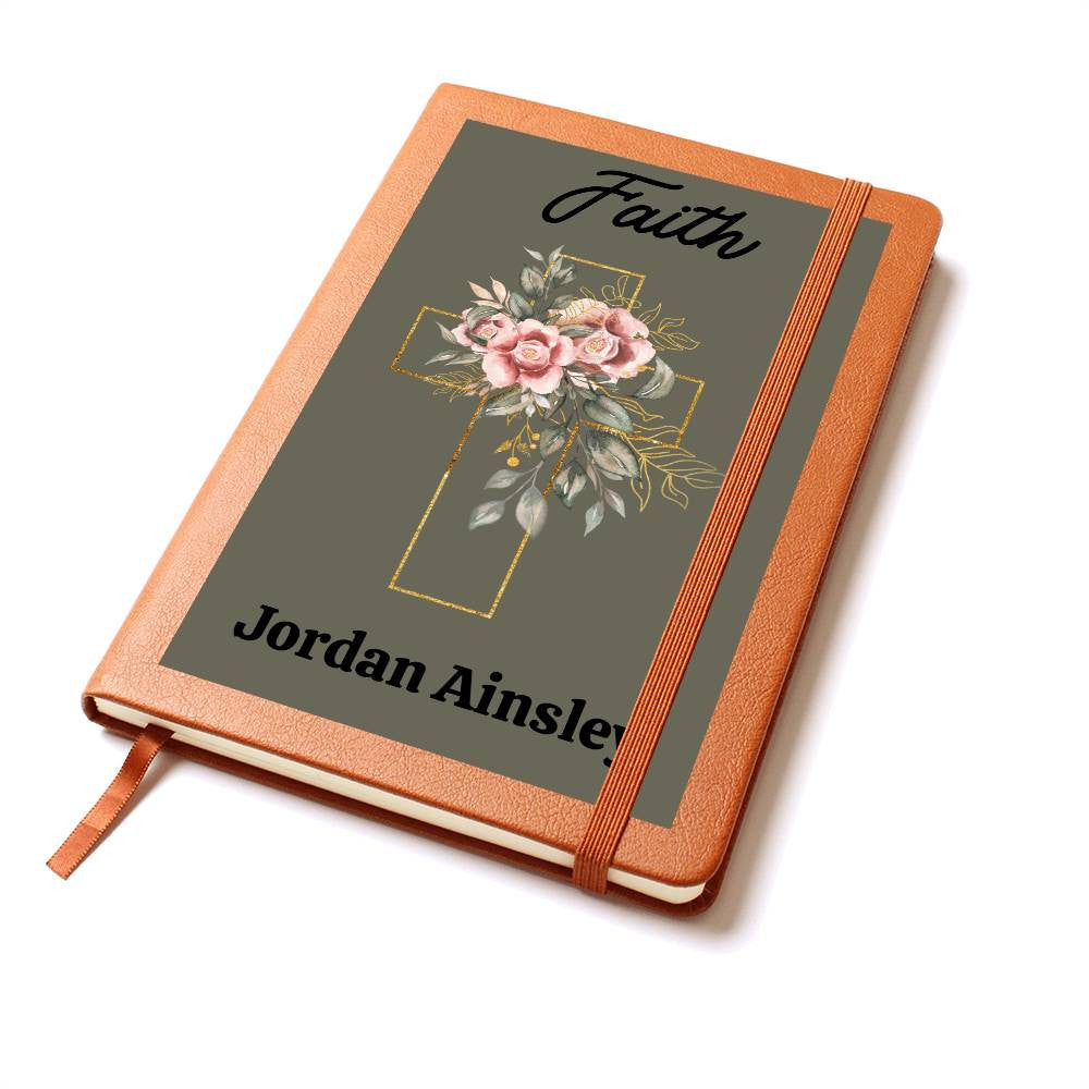 Personalized Leather Journal-Notebook